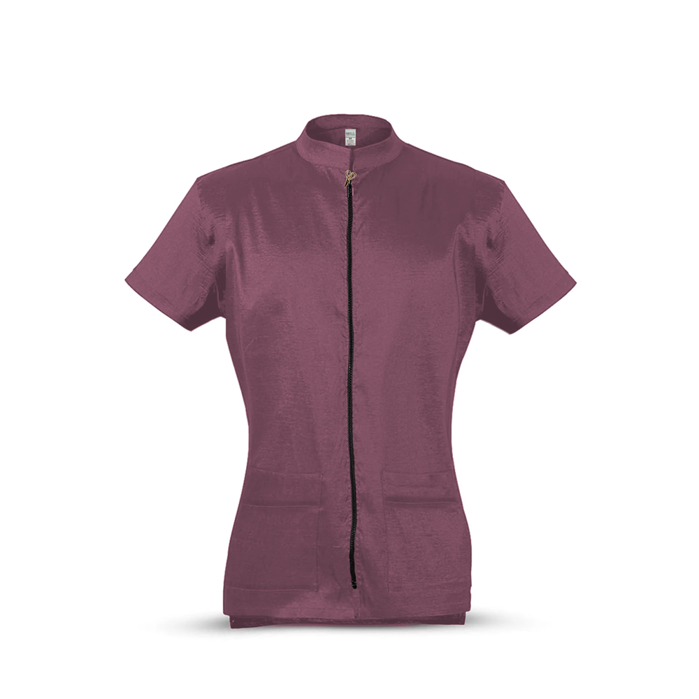 Jaleco Premium Feminino Lilás Anti-Pelos